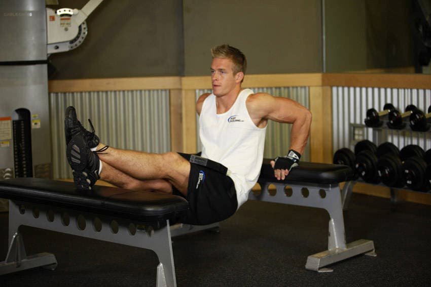 Weighted Bench Dip — النهاية