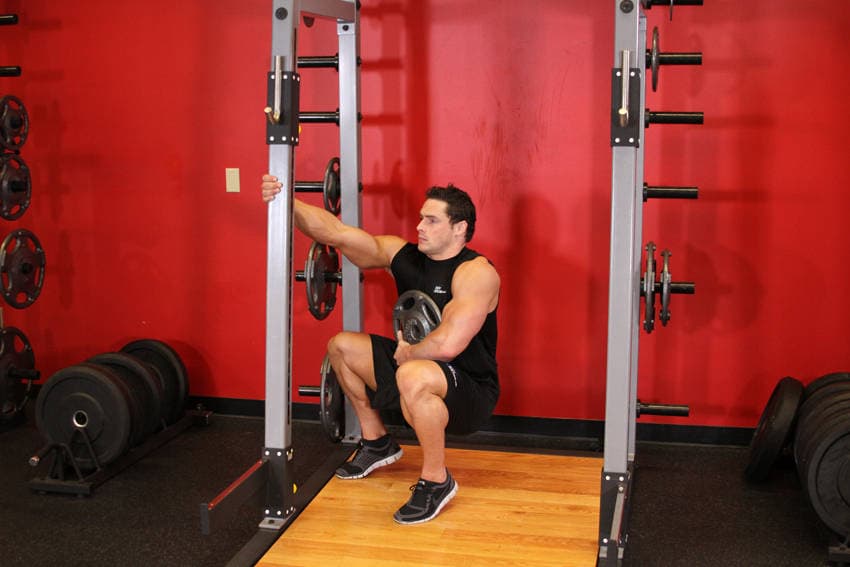 Weighted Sissy Squat — النهاية