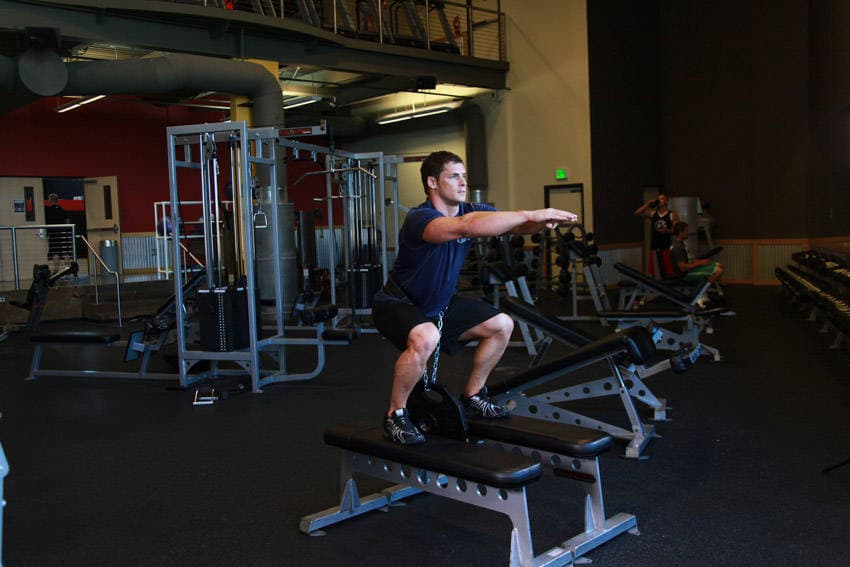 Weighted Squat — النهاية